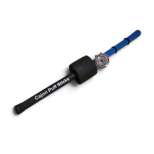 Baqueta Puff Stick Para Cajon + Chimbal De Dedo Clank Ring