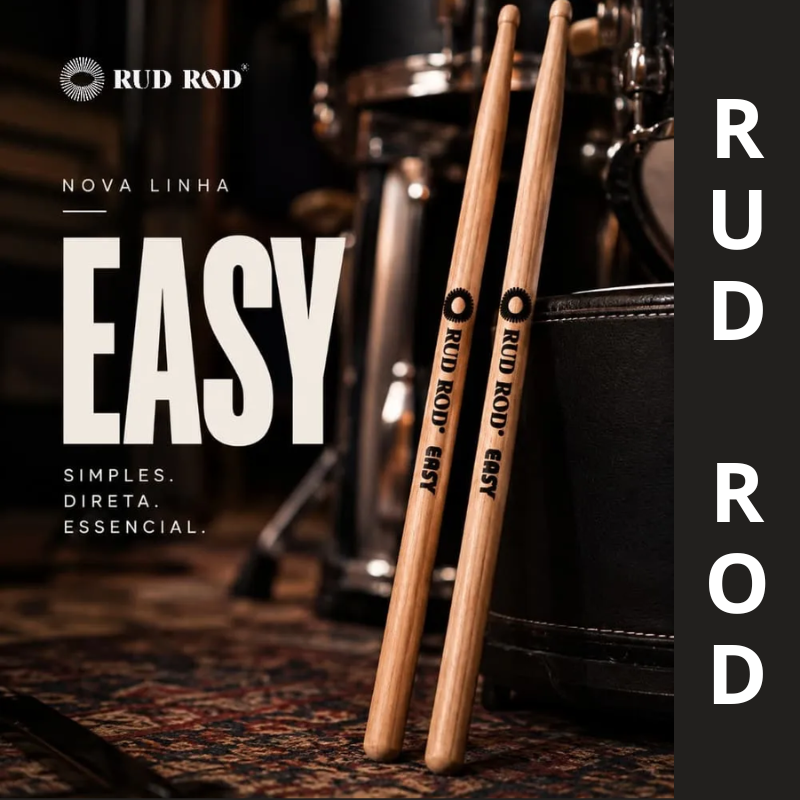 baqueta de bateria Easy rud rod
